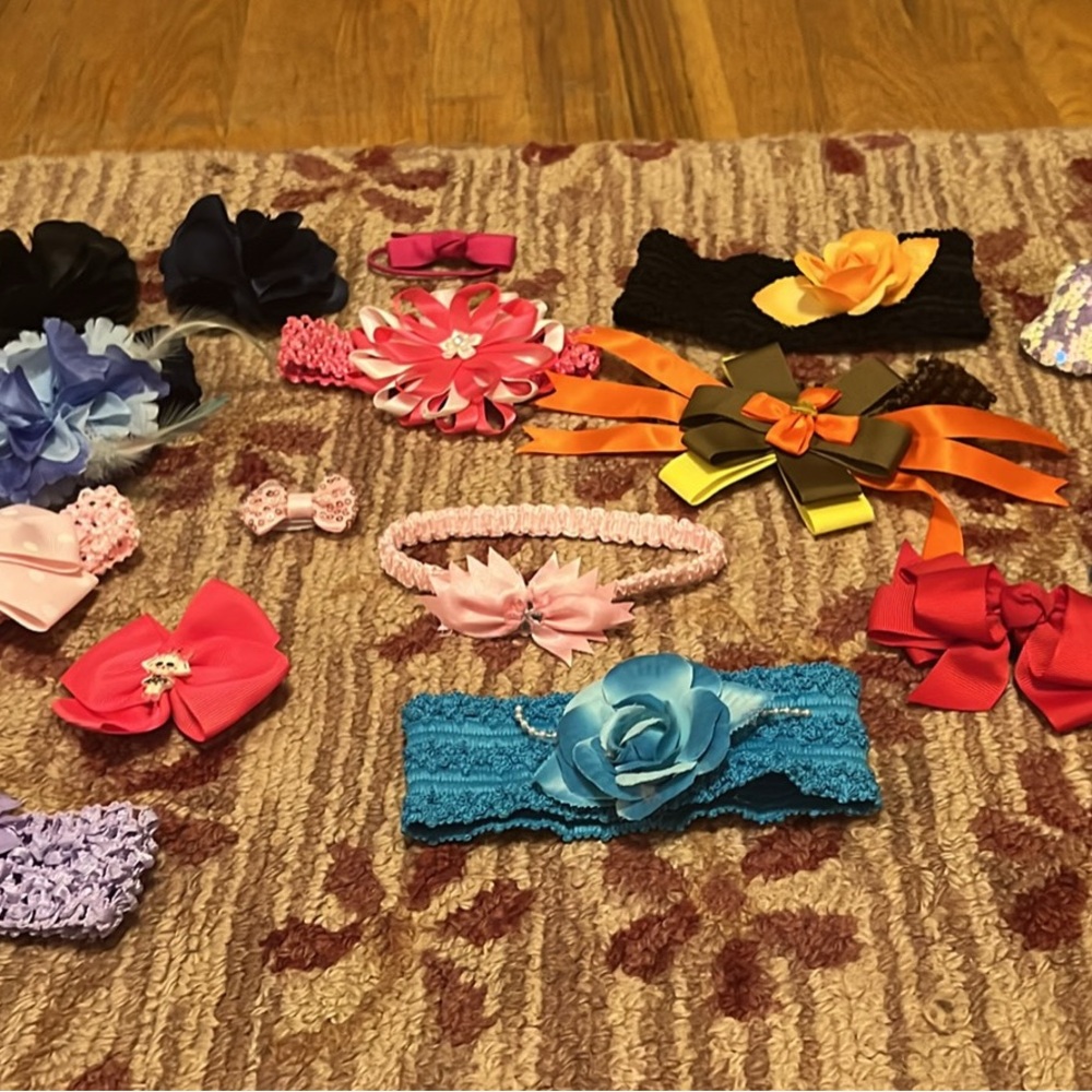 Colorful Hair Accessories Set 16 pc